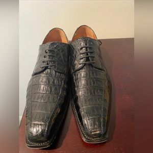 Mens Gator Dress Shoes Size 10